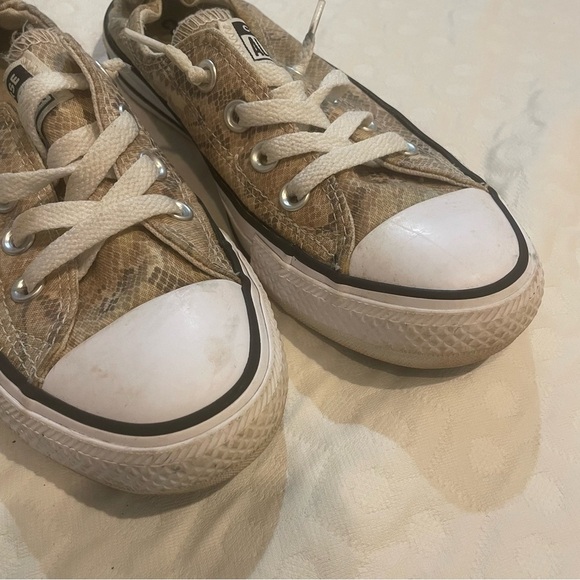 Converse Chuck Taylor All Star Shoreline Low Top Slip On Snake Print Women’s 7 - Picture 10 of 11